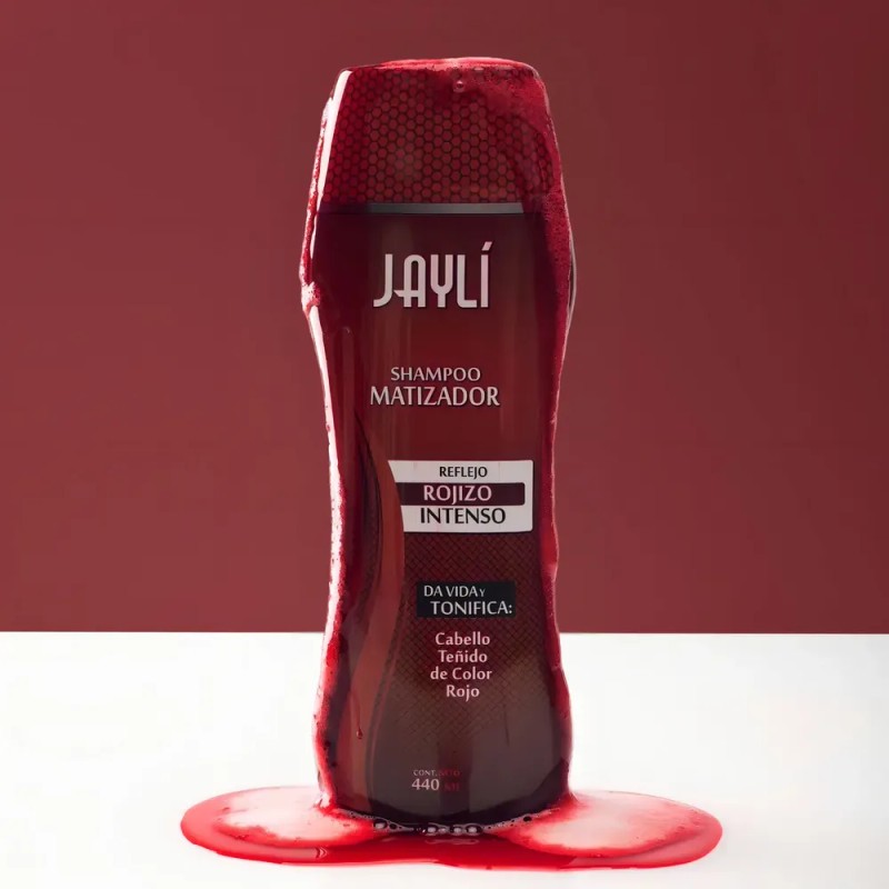 Shampoo Tonificador Rojo Jayli (matizador, Da Vida Al Color)