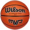 Wilson Men's MVP Basketball Rough Surfaces, Asphalt, Synthetic Floors, Orange/Black,