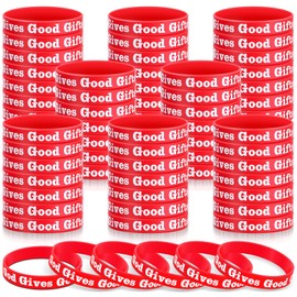 Cunno 50 Pcs Yee Haw VBS 2025 Silicone Wristbands God Gives Good Gifts Bracelets Christian Gift Bulk Silicone Gospel Wristbands for VBS Events Activities Church Party Gifts