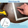 50 Pack Window Screen Plunger Latches with Caps, 5/32" X