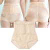 Postpartum Underwear Middle Waist 2 Layers Hook and Eye Breathable