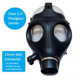 KYNG Israeli Style Rubber Respirator Mask- Filter Sold Separate- Mask Only- NEW