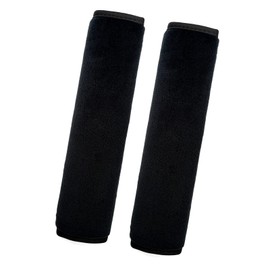 Set of 2 Seat Belt Covers Seat Belt Pads Black Seat Belt Pads Soft and Comfortable Easy to Install Neck and Shoulder Protection Seat Belt Cushion