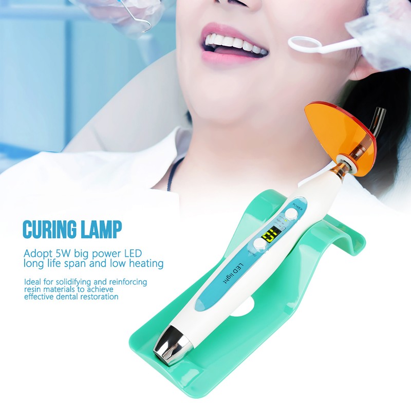 LED Curing Light Dental Wired & Wireless Cordless Cure Lamp