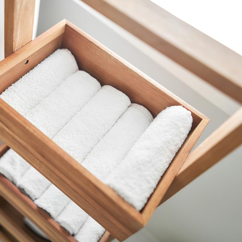 Mikinona Cotton Towel Set 10 Absorbent Hand Face Towels 12x12