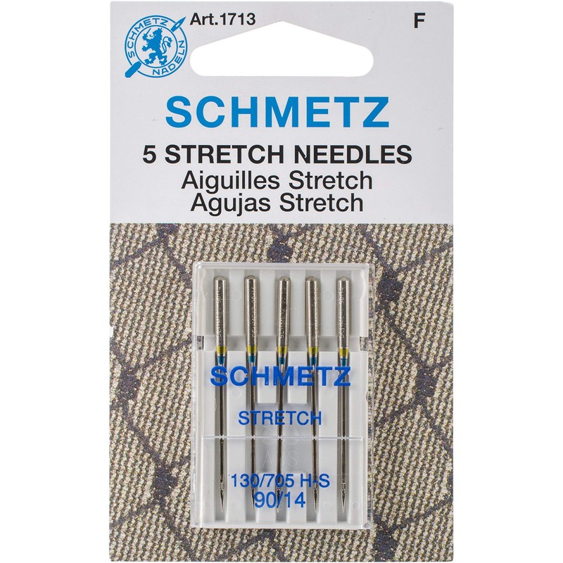 Schmetz Stretch Machine Needles, Size 14/90 5/Pkg