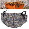 Garden Waste Bag Reusable Large Capacity Foldable Waterproof Dust Proof