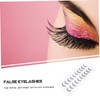 OHPHCALL 10 Pairs Ultra-thin Fake Lashes Dense Natural Multi-layer Eyelashes