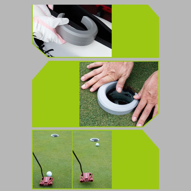 Golf Hole Cup, Putting Training Aid, Precision Golf Hole Cup