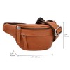 Gusti Mini Spencer Children's Bum Bag Leather Shoulder Bag Brown