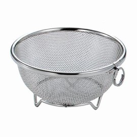 Kobo Aizawa Round Colander with Ring, 5.1 inches (13 cm), No. 1270-13