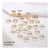 Anillos Ajustable Sortija Set De 46 Pz Dorados Mujer Joyerí