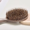 Yao Hairbrush [Reverse Wood Circle Boa] Root Volume Pig Hair