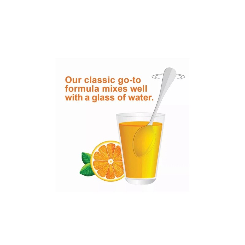 Citrucel Fiber Therapy Powder for Occasional Constipation Relief Orange 30.