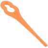 SPARES2GO Plastic Blades Compatible with Lidl Florabest Parkside Grass Trimmer