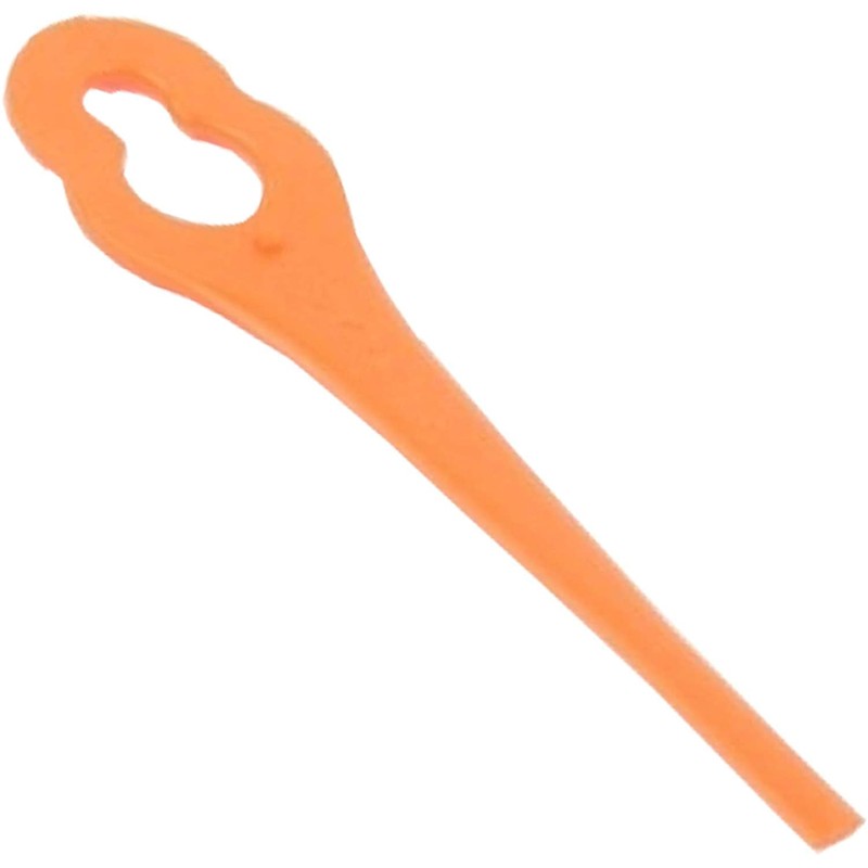 SPARES2GO Plastic Blades Compatible with Lidl Florabest Parkside Grass Trimmer