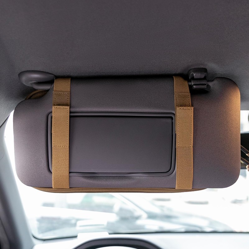 EXCELLENT ELITE SPANKER Car Sun Visor Organizer Auto Interior Accessories