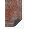 Momeni Afshar Polyester Area Rug, Copper, 3' X 5'