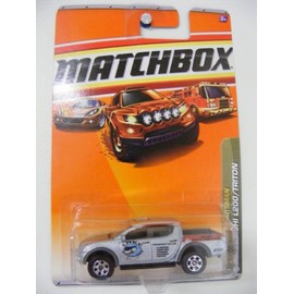 Matchbox 2010, Mitsubishi L200/Triton "Lake Shawzee" 77/100, Outdoor Sportsman. 1:64 Scale.
