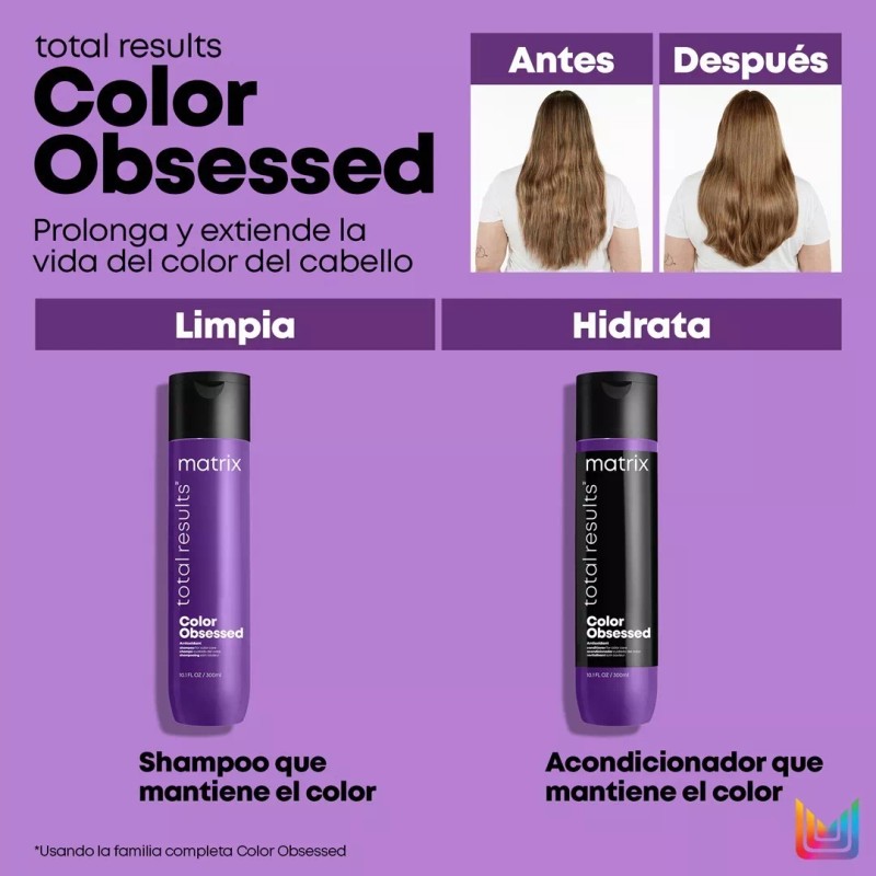 Matrix Acondicionador Matrix Cuidado Color Obssesed 300 Ml