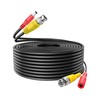 MaxSell BNC Security Camera Cable, 5-50M Length, Compatible with DVR/CCTV/AHD/CVI/TVI