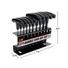 Performance Tool W80276 10-Piece Star T-Handle Allen Wrench Set, Long
