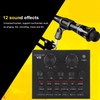 V8 Multifunctional Live Sound Card Intelligent Volume Adjustable Multiple Funny
