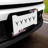 Cherry Blossom License Plate Frame Pink License Plate Cover Funny