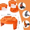 4 PCS Worx Trimmer Spool Cover WA0004/WA0010 Replacement - Durable
