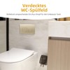 Acesome Toilet Actuator Plate Compatible with Geberit Sigma01 Sigma10 Sigma20