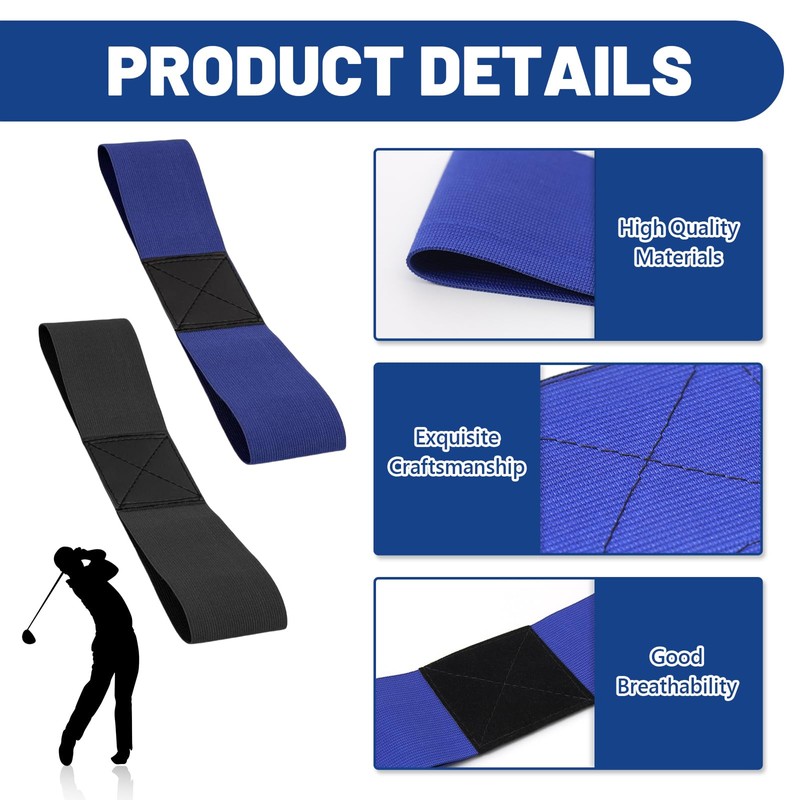 flintronic 2PCS Golf Swing Training Aids, Golf Swing Training Aid