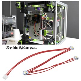 eMagTech Stealthburner LED Kit RGBW Mini Button PCB LED Installed with PTFE Cable Compatible with Voron 2.4 3D Printer Accessories
