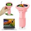 Microscope for Kids, Portable Microscopes 2" HD Screen 1000X Zoom