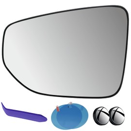 EAP Driver Side Mirror Glass Compatible with Lexus ES350 ES300h ES250 2019-2025, IS250 IS350 IS500 2021-2025, UX300h 2019-2025, RC300 RC350 2019-2024, LC500 2022-2024, Heated