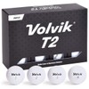 Volvik T2 Ionomer Polymer Low Side Spin Matte Finished Long
