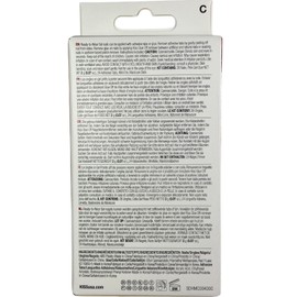 Kiss NEW Kiss Nails Limited Edition Glue Manicure Medium Reindeer Plaid Red Christmas