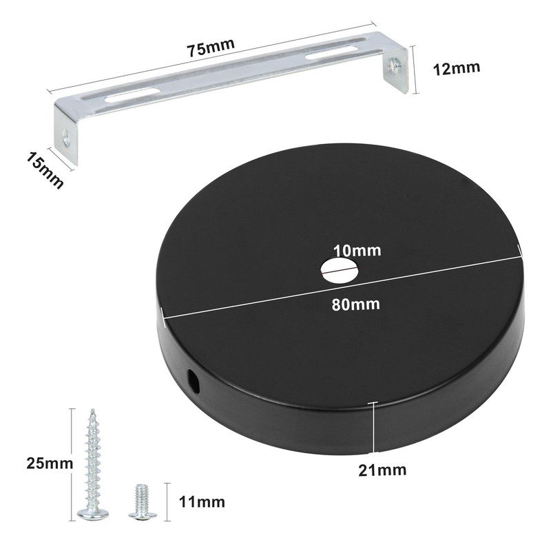 UVKDEENK 2 Packs Light Canopy Kit, Chandelier Ceiling Light Fixture
