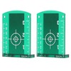 Targets 2 Pack Magnetic Ground Targets Map Plate ABS Target