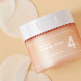 Numbuzin 4 Pore Zero Peeled Egg Toner Pad Momento De Aplicacin Danoche Tipo De Piel Todo Tipo De Piel                                                 