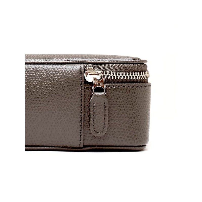 Color Chart Leather Glasses Case (2 Pack) (84 Anchor Gray)