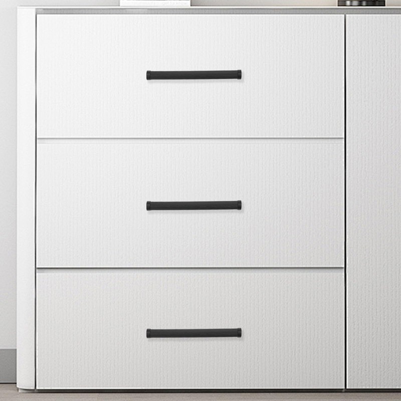 BUKOBYHE 20 Pack 5 Inch Matte Black Kitchen Cabinet Handles