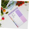 jojofuny Minimalist Meal Planner Notebook Daily Schedule Planner Grocery List