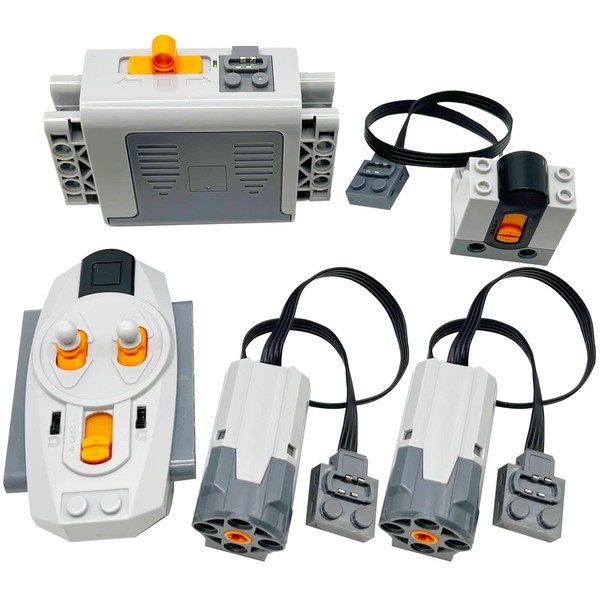 KuroShine 5-in-1 Motor Kit Compatible With Lego: Power Functions Technic