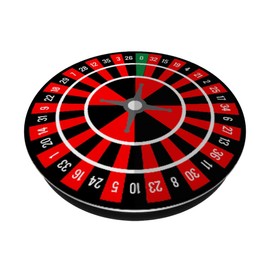 Casino Roulette Wheel Black Red Green Spin Ball Novelty Gift