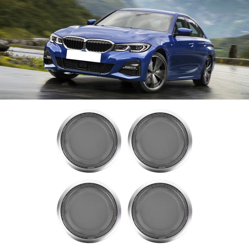 Inner Door Speaker Frame Cover Trim Decor Fit for 3/4