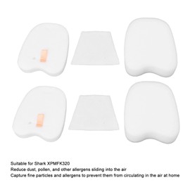 TOPINCN 6 Juegos de Filtros de Aspiradora de Repuesto Compatibles con Shark XPMFK320 Repuestos de Aspiradora Accesorios de Filtro de Aspiradora
