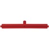 Vikan 77134 Rubber Polypropylene Frame Double Blade Squeegee, 20", Red