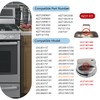 AEZ73453509 Stove Knobs Replacements Compatible with lg Gas Range Oven