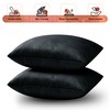 AMEHA Velvet Cushion Covers 45 x 45 cm Set of