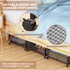 Innotic Under Bed Storage with Wheels, Tool-free Assembly Under Bed